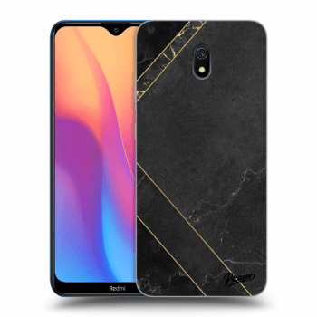 Etui na Xiaomi Redmi 8A - Black tile