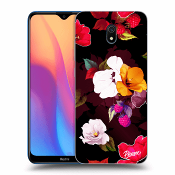 Etui na Xiaomi Redmi 8A - Flowers and Berries