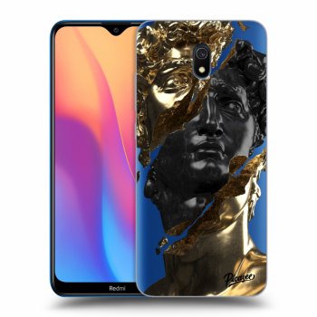 Etui na Xiaomi Redmi 8A - Gold - Black