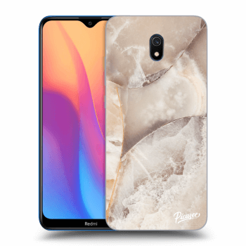 Etui na Xiaomi Redmi 8A - Cream marble