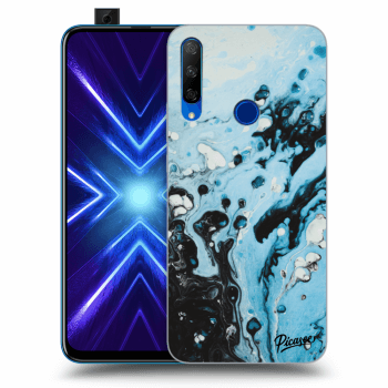 Etui na Honor 9X - Organic blue