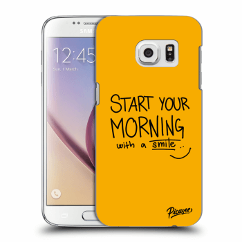 Picasee silikonowe przeźroczyste etui na Samsung Galaxy S7 G930F - Smile