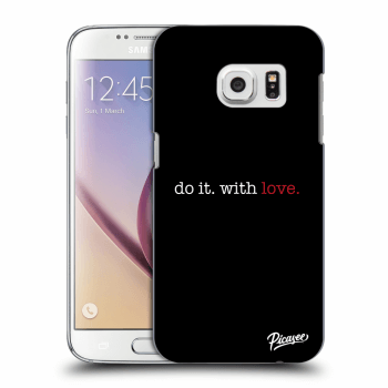 Picasee silikonowe przeźroczyste etui na Samsung Galaxy S7 G930F - Do it. With love.