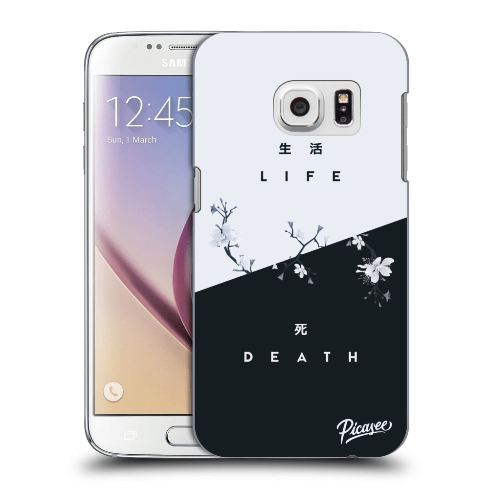 Picasee silikonowe przeźroczyste etui na Samsung Galaxy S7 G930F - Life - Death