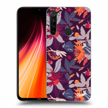Etui na Xiaomi Redmi Note 8T - Purple Leaf
