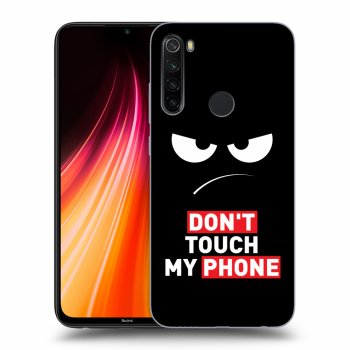 Etui na Xiaomi Redmi Note 8T - Angry Eyes - Transparent