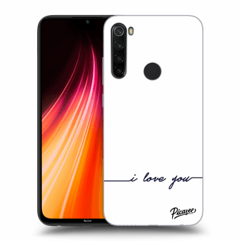 Etui na Xiaomi Redmi Note 8T - I love you