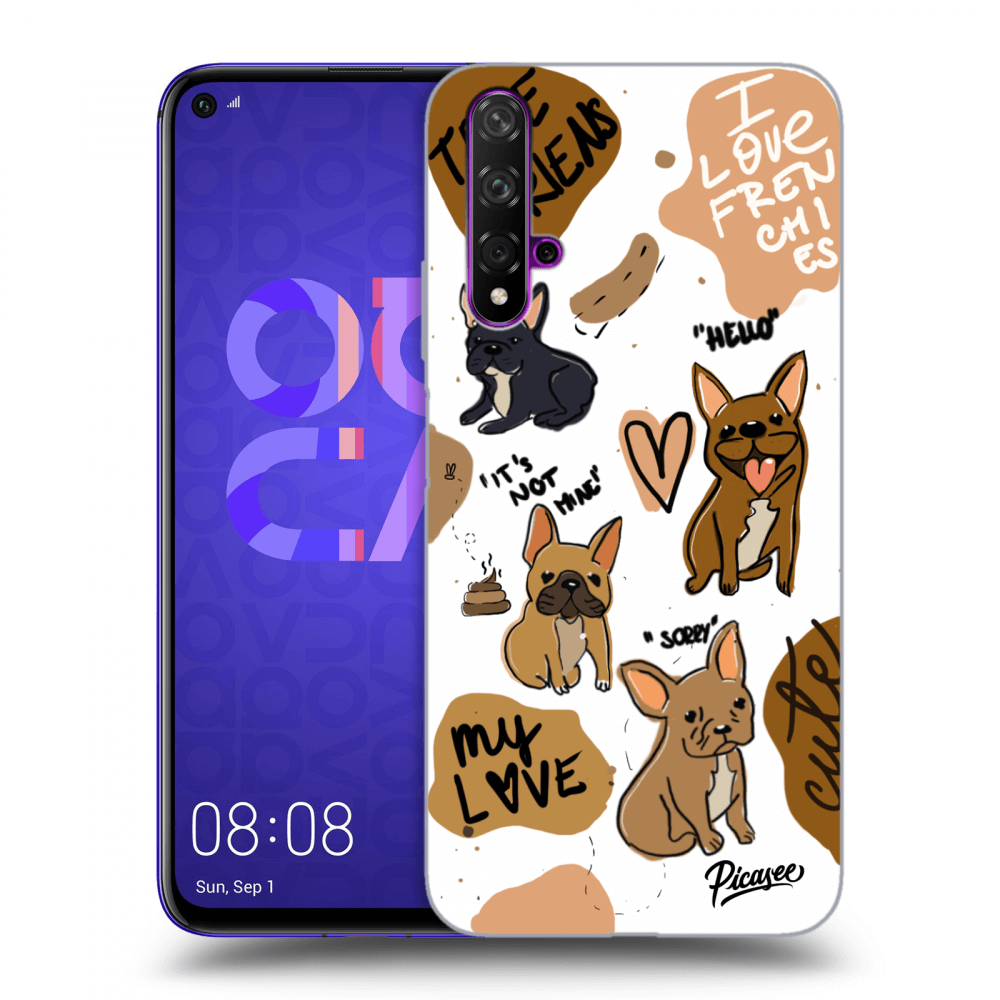 Picasee ULTIMATE CASE pro Huawei Nova 5T - Frenchies