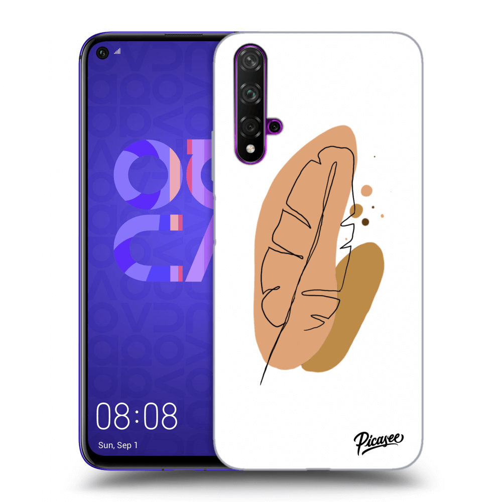 Picasee ULTIMATE CASE pro Huawei Nova 5T - Feather brown