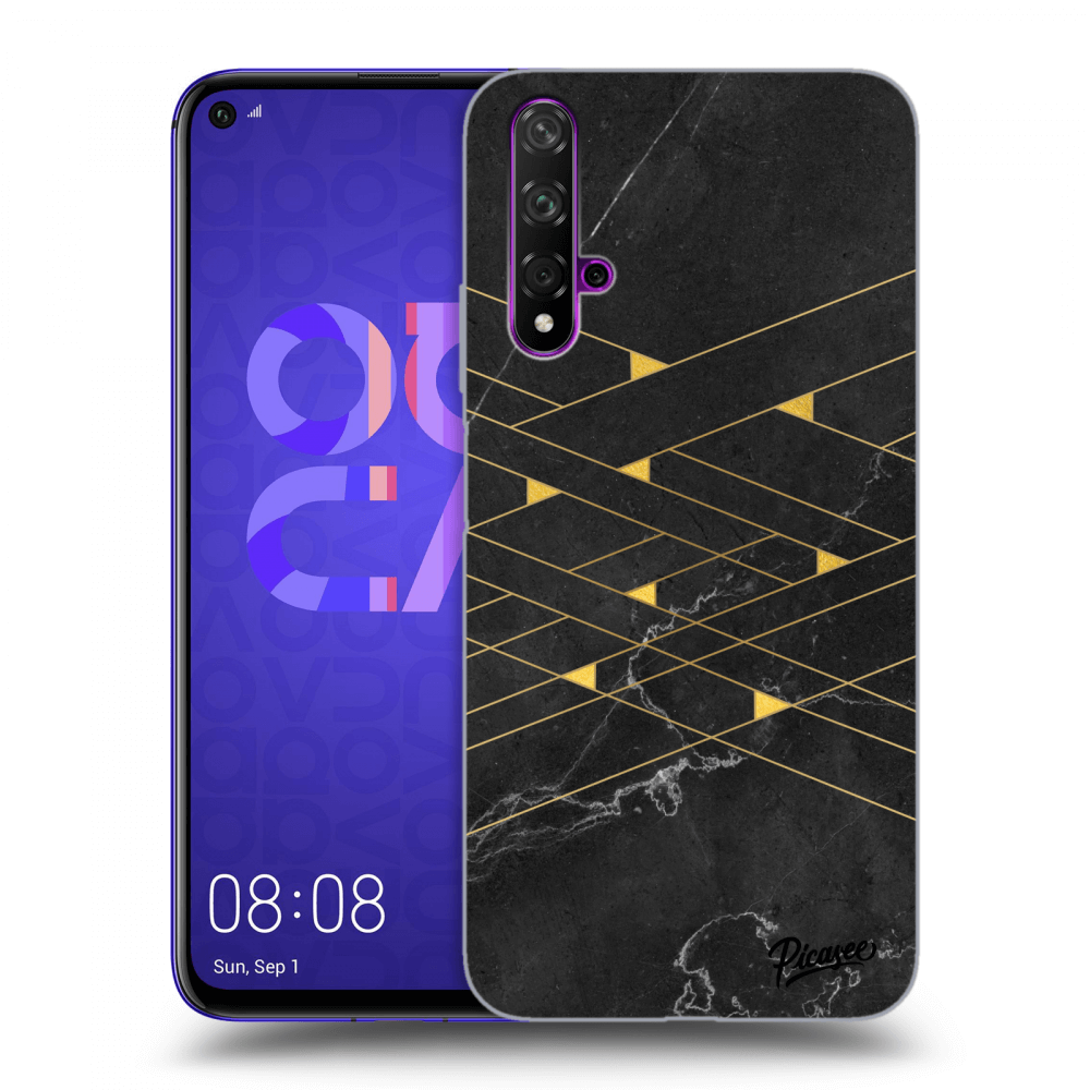 Picasee ULTIMATE CASE pro Huawei Nova 5T - Gold Minimal