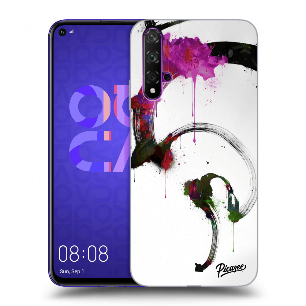 Picasee ULTIMATE CASE pro Huawei Nova 5T - Peony White