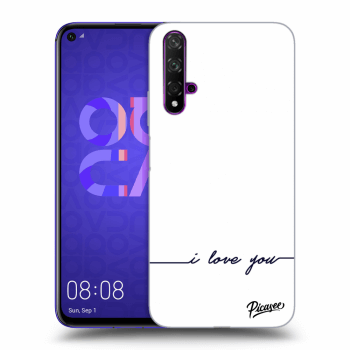 Etui na Huawei Nova 5T - I love you