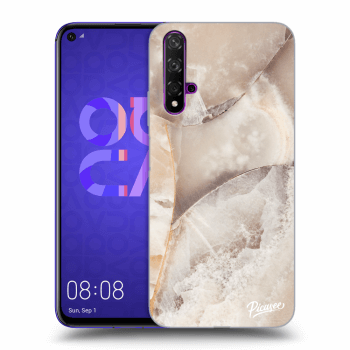 Etui na Huawei Nova 5T - Cream marble