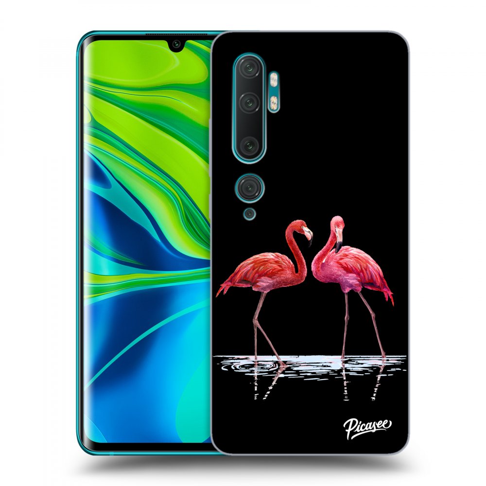 Picasee ULTIMATE CASE pro Xiaomi Mi Note 10 (Pro) - Flamingos couple