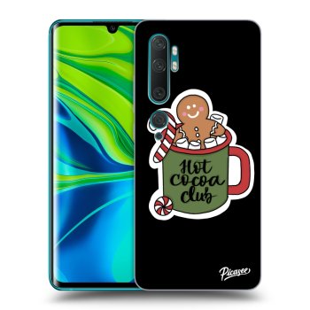 Picasee silikonowe czarne etui na Xiaomi Mi Note 10 (Pro) - Hot Cocoa Club