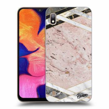Etui na Samsung Galaxy A10 A105F - Pink geometry