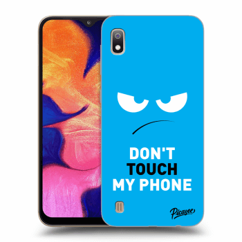 Etui na Samsung Galaxy A10 A105F - Angry Eyes - Blue