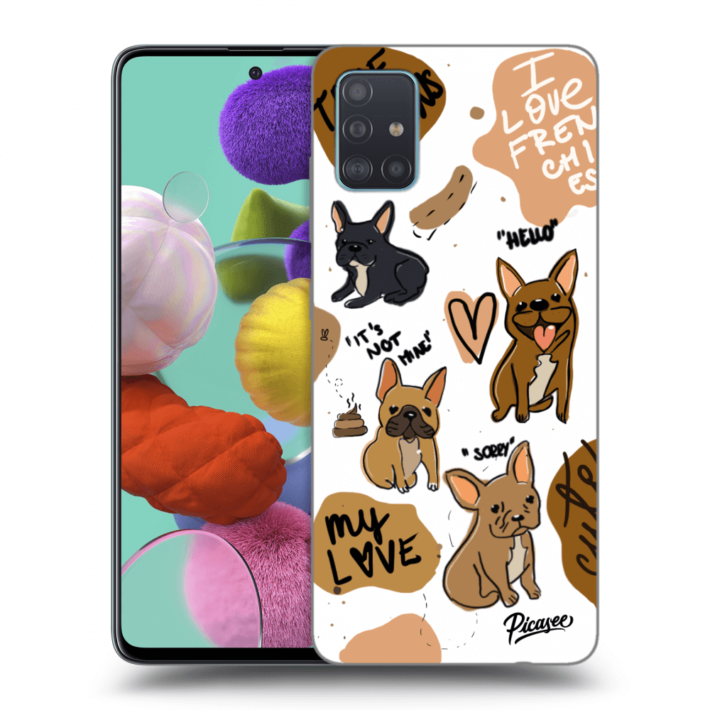 Picasee ULTIMATE CASE pro Samsung Galaxy A51 A515F - Frenchies