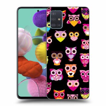 Picasee ULTIMATE CASE pro Samsung Galaxy A51 A515F - Owls