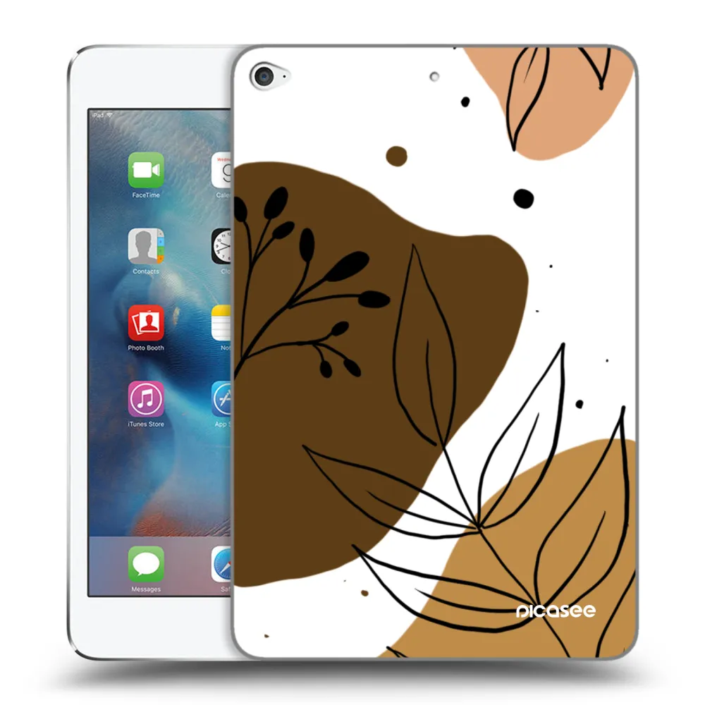 Picasee silikonowe przeźroczyste etui na Apple iPad mini 4 - Boho style