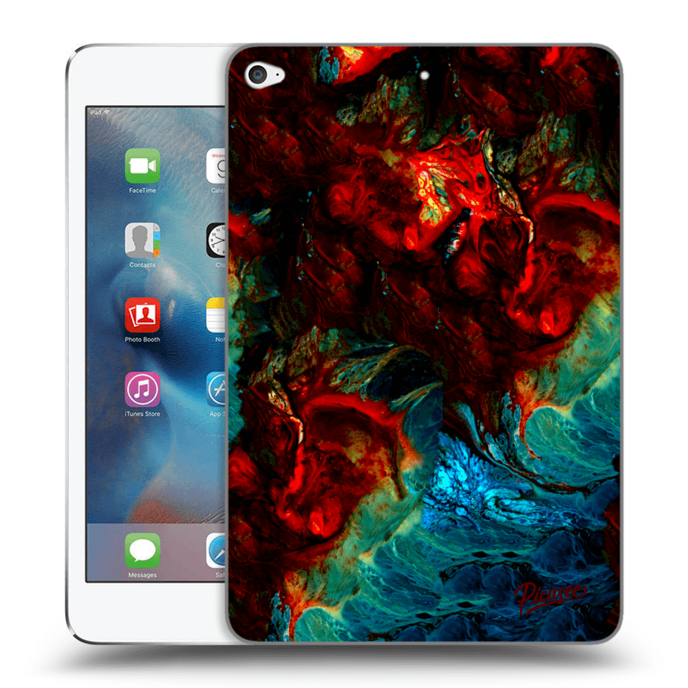 Picasee silikonowe przeźroczyste etui na Apple iPad mini 4 - Universe