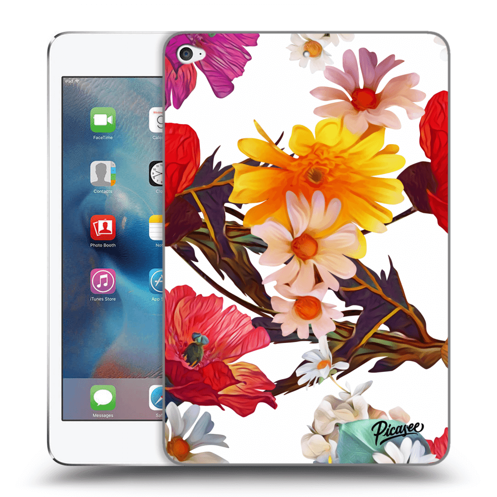 Picasee silikonowe przeźroczyste etui na Apple iPad mini 4 - Meadow