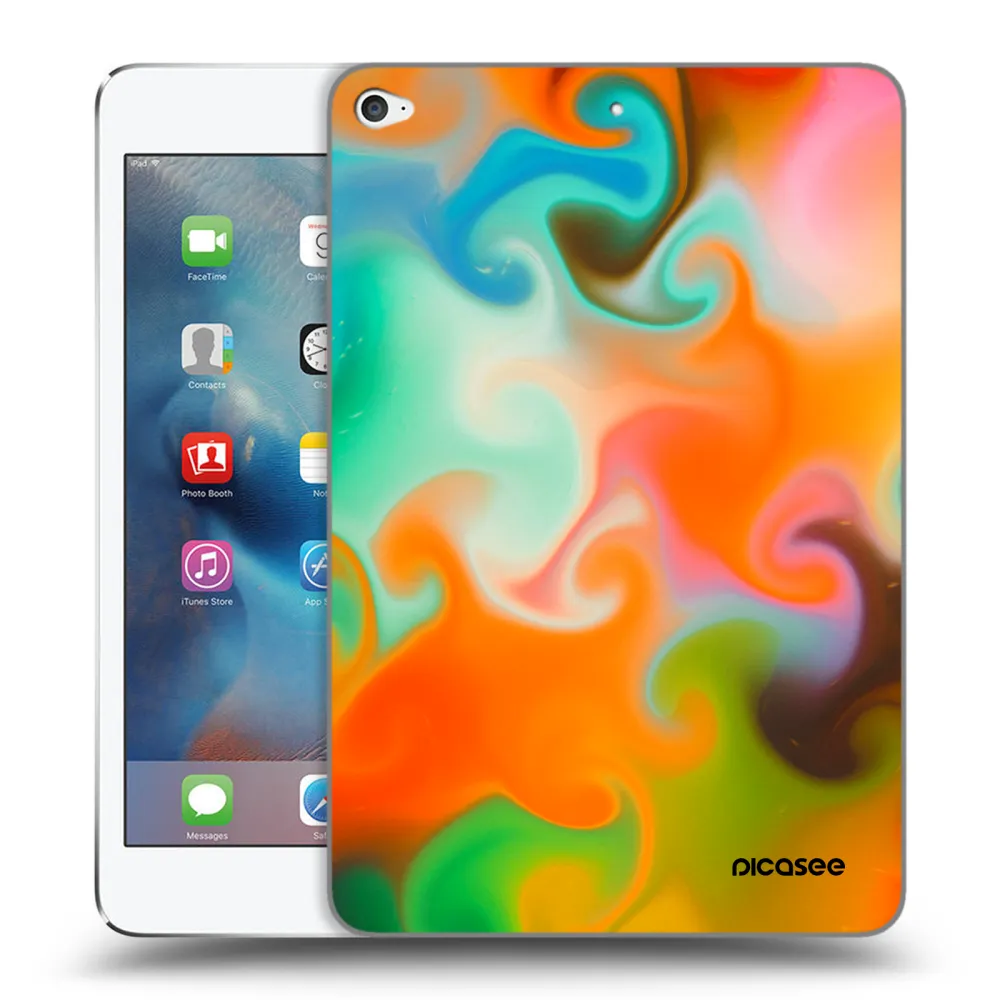 Picasee silikonowe przeźroczyste etui na Apple iPad mini 4 - Juice