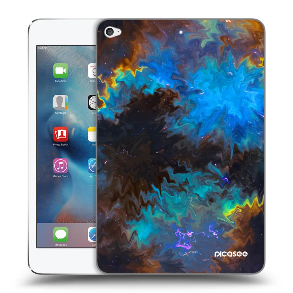 Picasee silikonowe przeźroczyste etui na Apple iPad mini 4 - Space