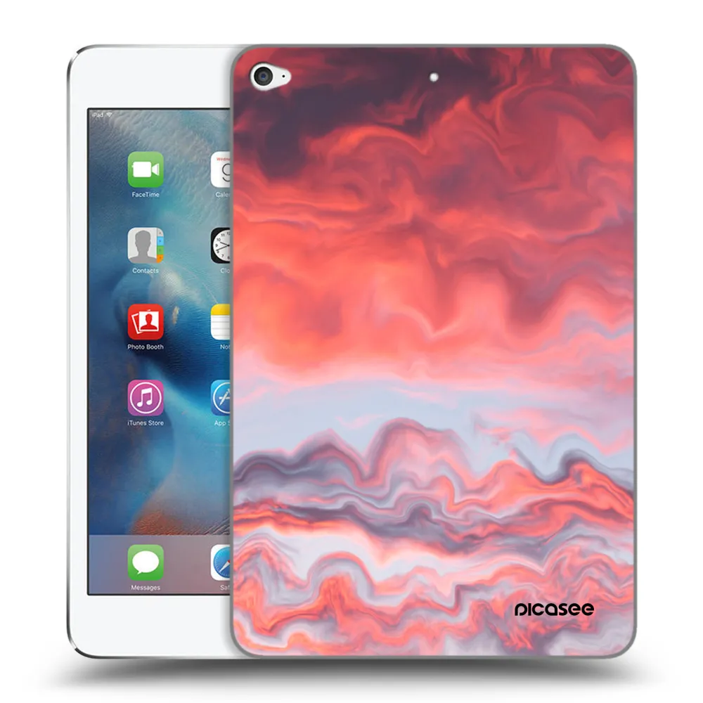 Picasee silikonowe przeźroczyste etui na Apple iPad mini 4 - Sunset