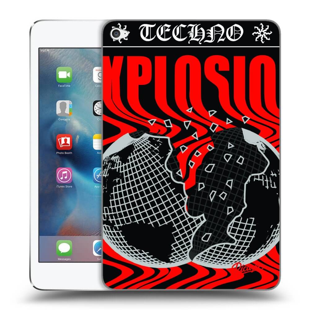 Picasee silikonowe czarne etui na Apple iPad mini 4 - EXPLOSION