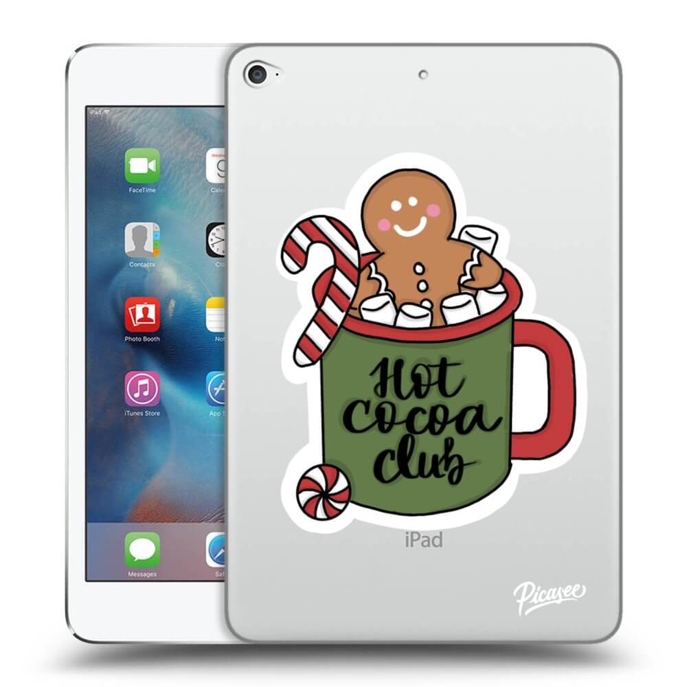 Picasee silikonowe przeźroczyste etui na Apple iPad mini 4 - Hot Cocoa Club