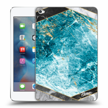 Etui na Apple iPad mini 4 - Blue geometry