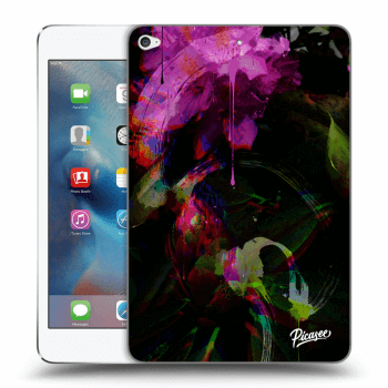 Picasee silikonowe przeźroczyste etui na Apple iPad mini 4 - Peony Color