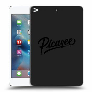 Picasee silikonowe czarne etui na Apple iPad mini 4 - Picasee - old logo - black