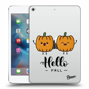 Picasee silikonowe przeźroczyste etui na Apple iPad mini 4 - Hallo Fall