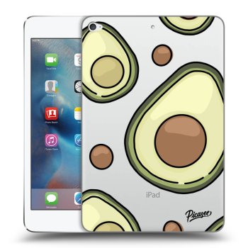 Picasee silikonowe przeźroczyste etui na Apple iPad mini 4 - Avocado