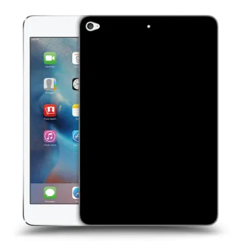 Picasee silikonowe czarne etui na Apple iPad mini 4 - Picasee - new logo - black