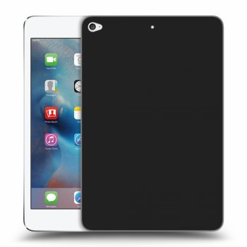 Picasee silikonowe czarne etui na Apple iPad mini 4 - Clear