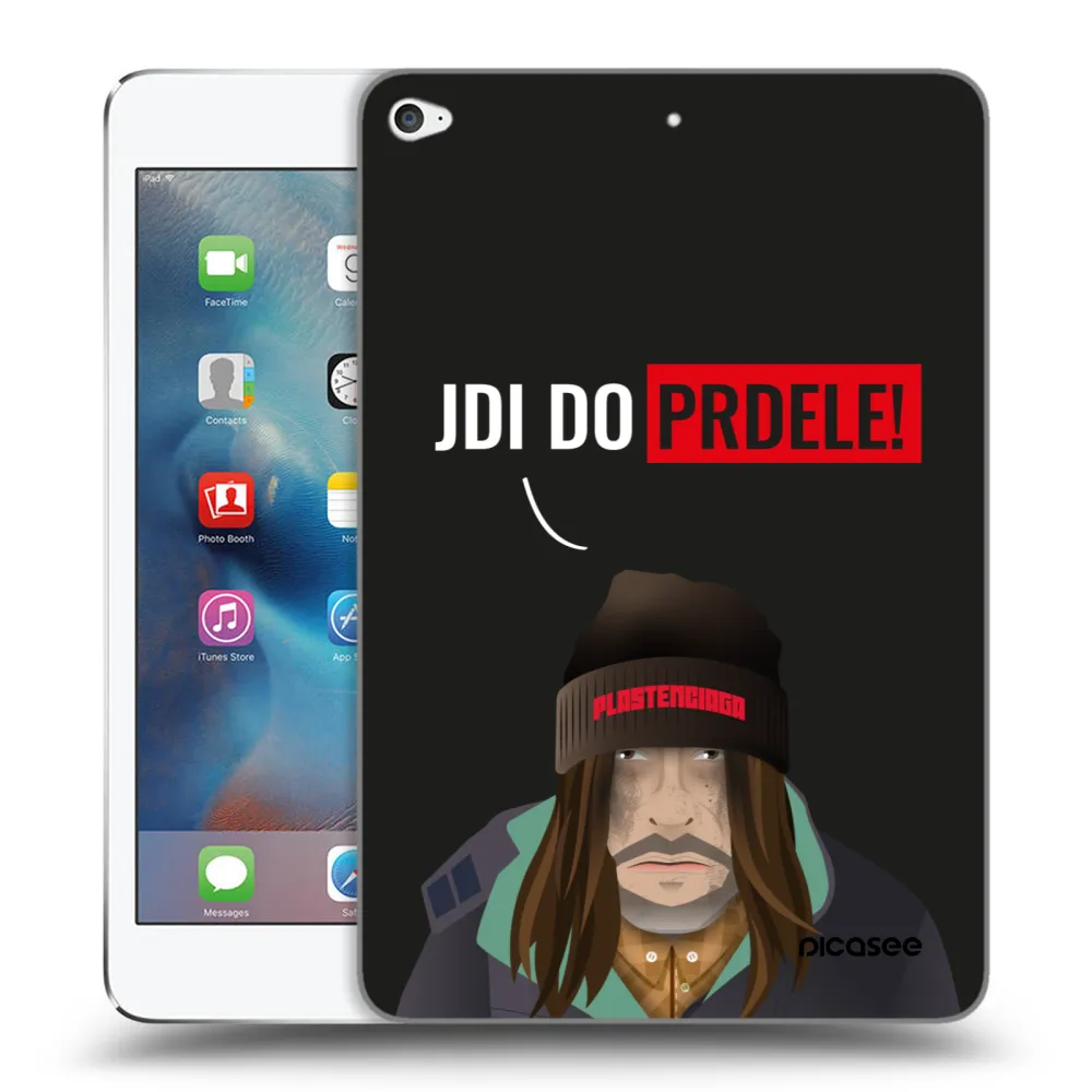Picasee silikonowe przeźroczyste etui na Apple iPad mini 4 - Bezďák