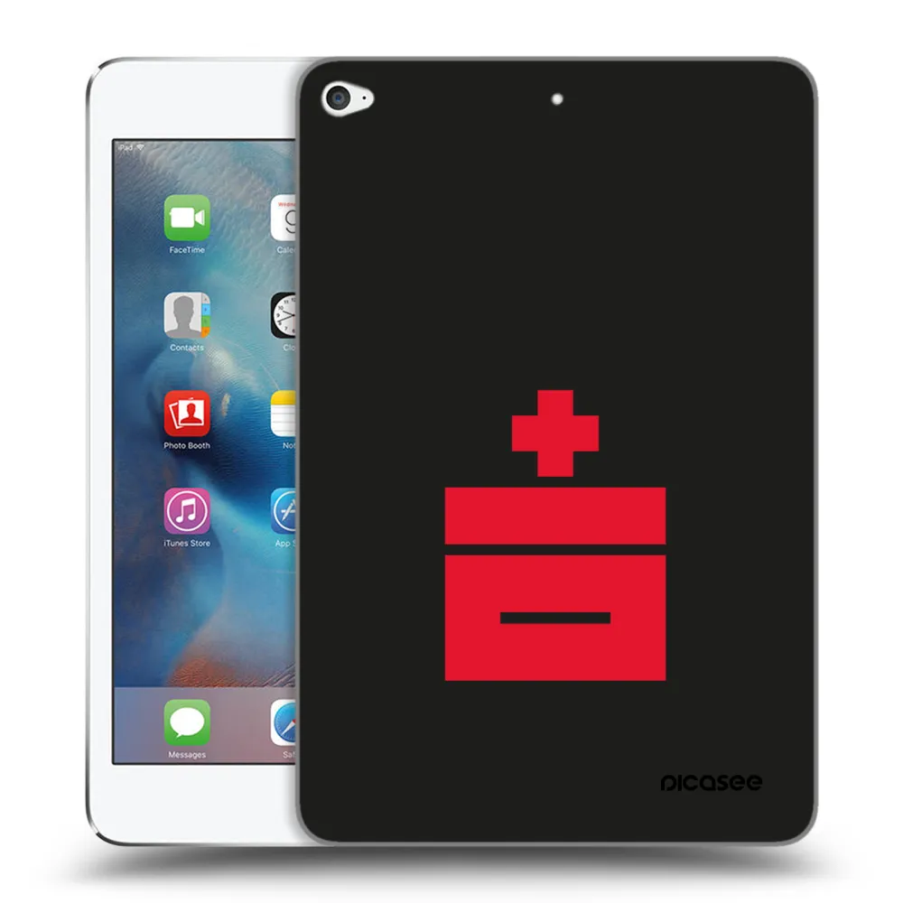 Picasee silikonowe przeźroczyste etui na Apple iPad mini 4 - Le Plastenciaga