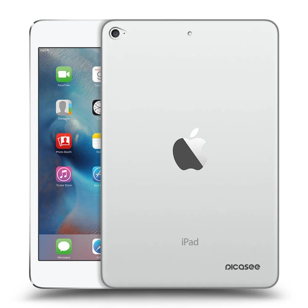 Picasee silikonowe przeźroczyste etui na Apple iPad mini 4 - Clear