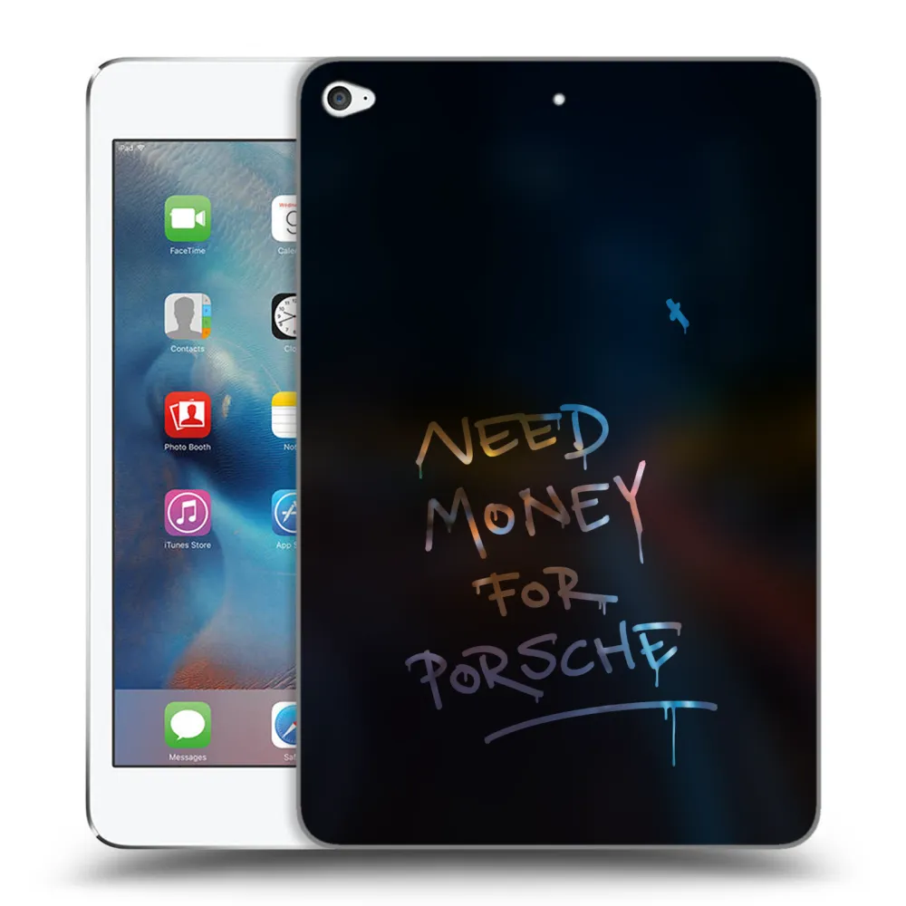 Picasee silikonowe przeźroczyste etui na Apple iPad mini 4 - Neon Nights