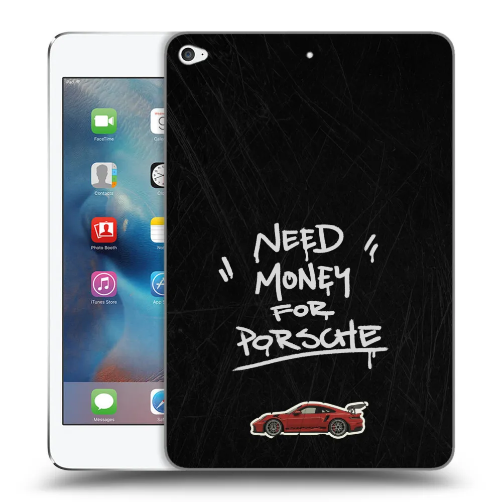 Picasee silikonowe przeźroczyste etui na Apple iPad mini 4 - Dark Racer