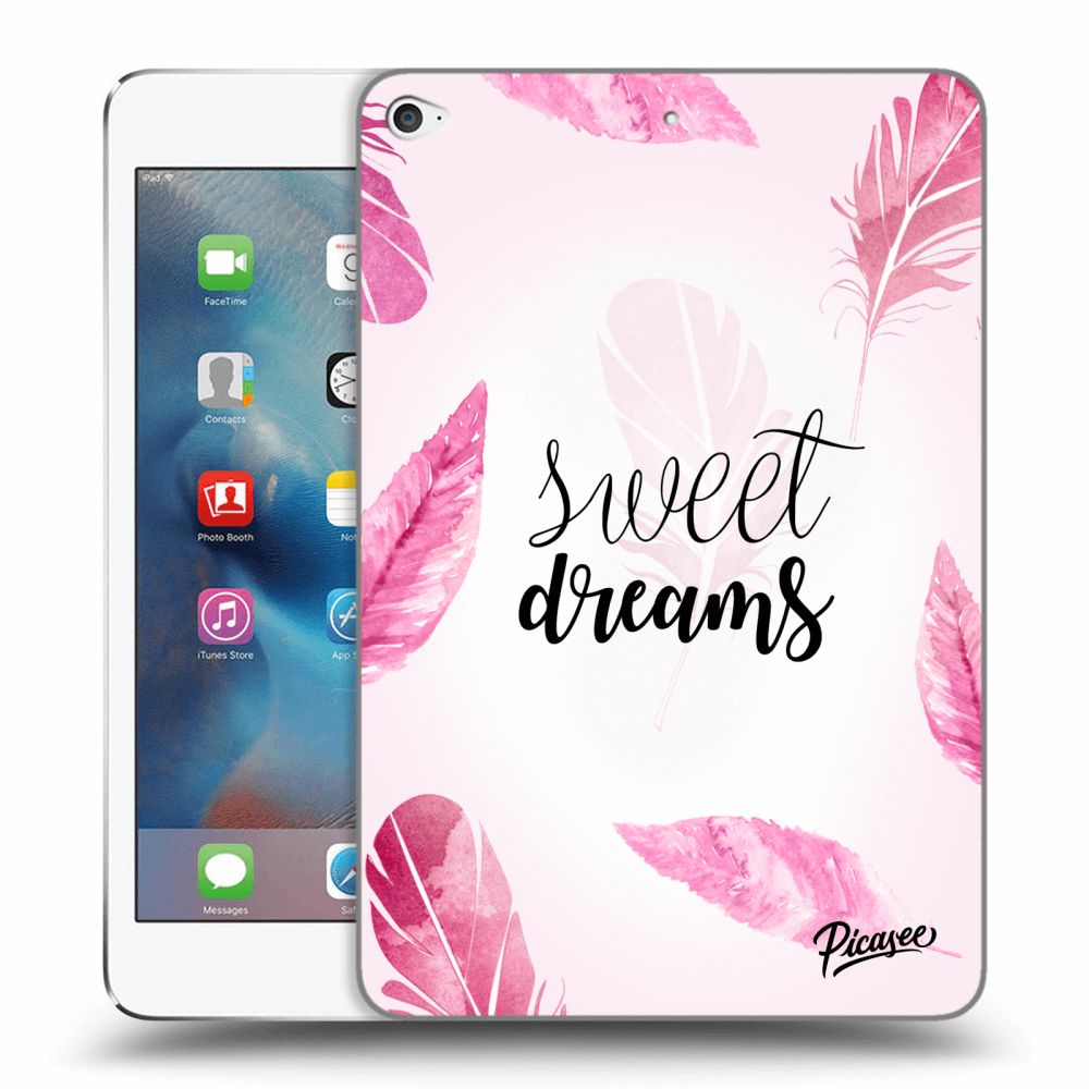 Picasee silikonowe czarne etui na Apple iPad mini 4 - Sweet dreams