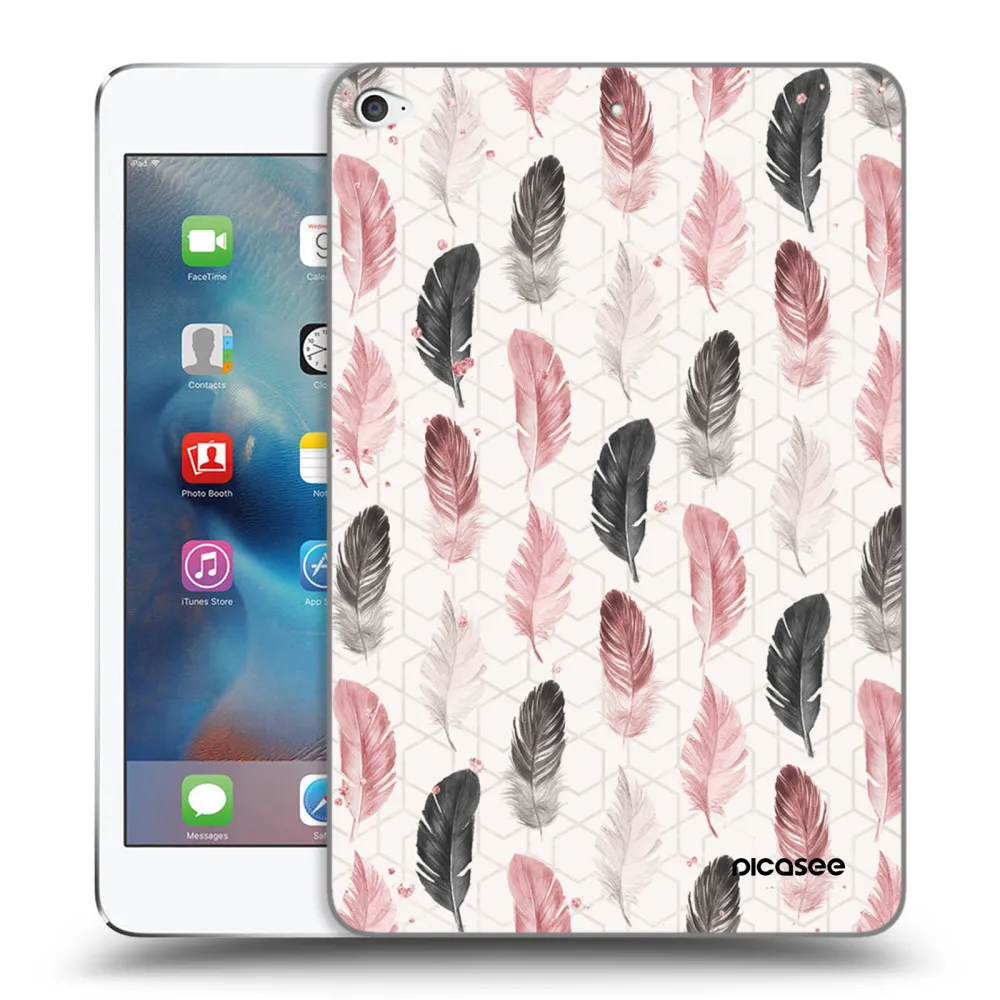 Picasee silikonowe przeźroczyste etui na Apple iPad mini 4 - Feder 2