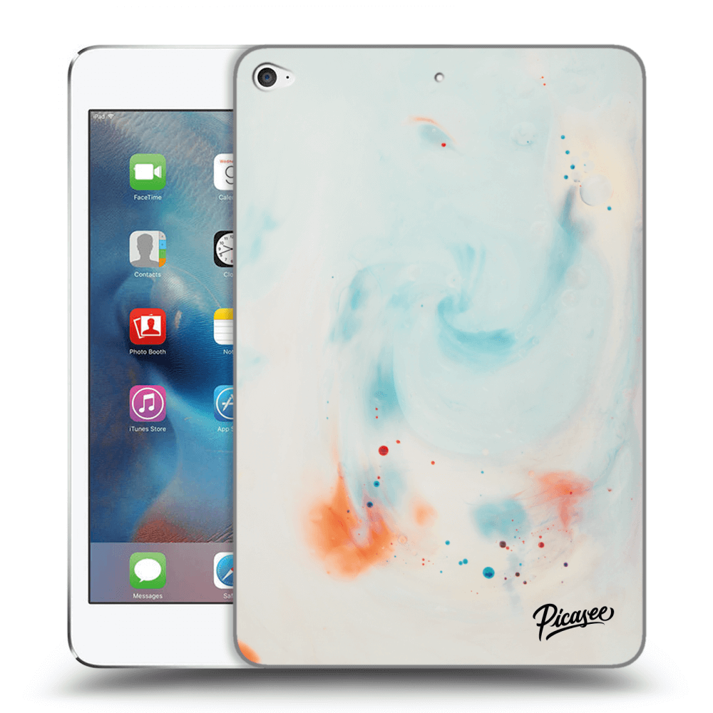 Picasee silikonowe czarne etui na Apple iPad mini 4 - Splash