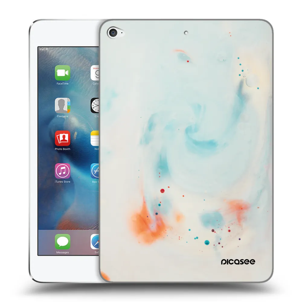 Picasee silikonowe przeźroczyste etui na Apple iPad mini 4 - Splash
