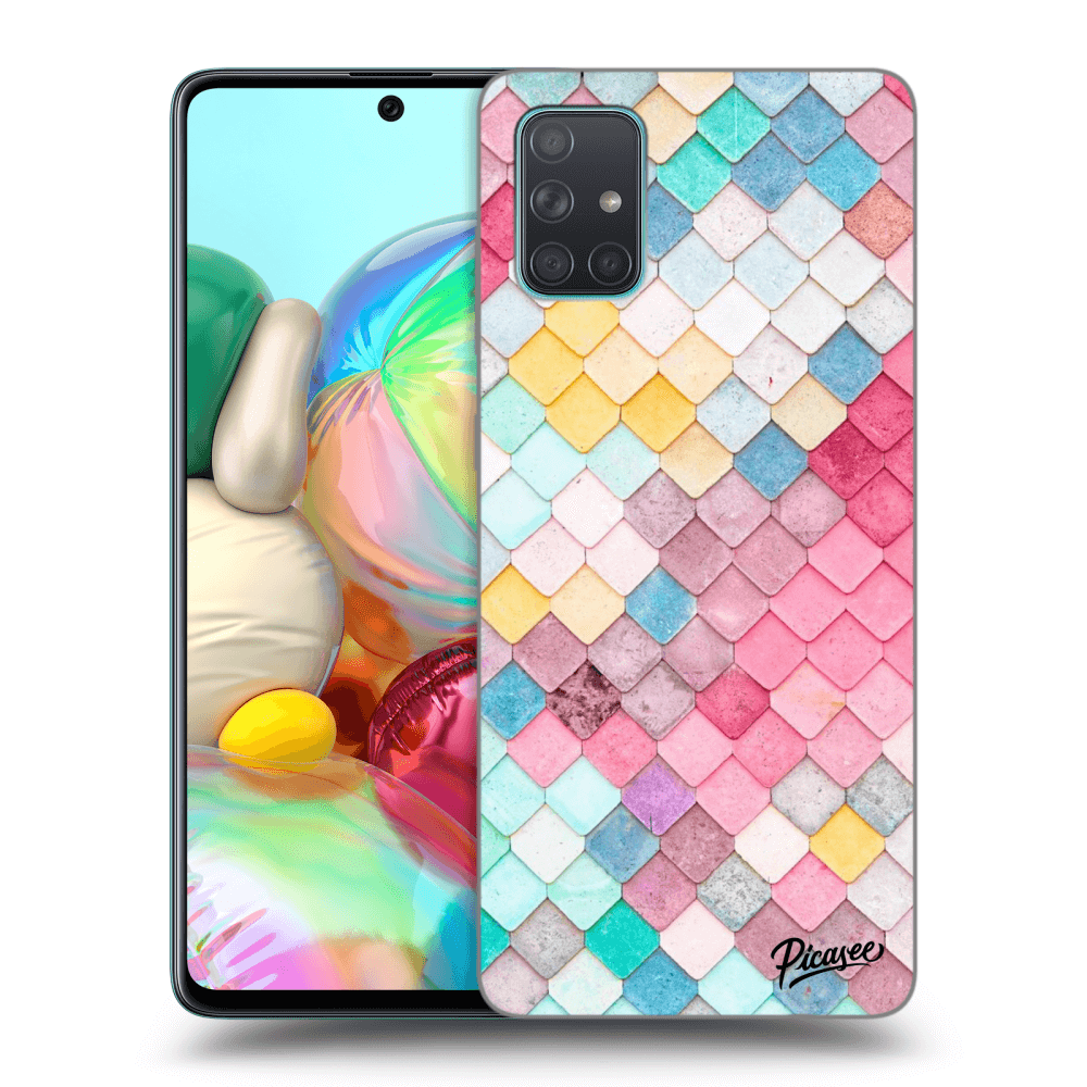 Picasee ULTIMATE CASE pro Samsung Galaxy A71 A715F - Colorful roof