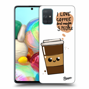 Etui na Samsung Galaxy A71 A715F - Cute coffee