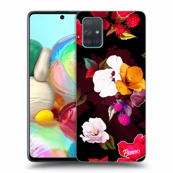 Etui na Samsung Galaxy A71 A715F - Flowers and Berries